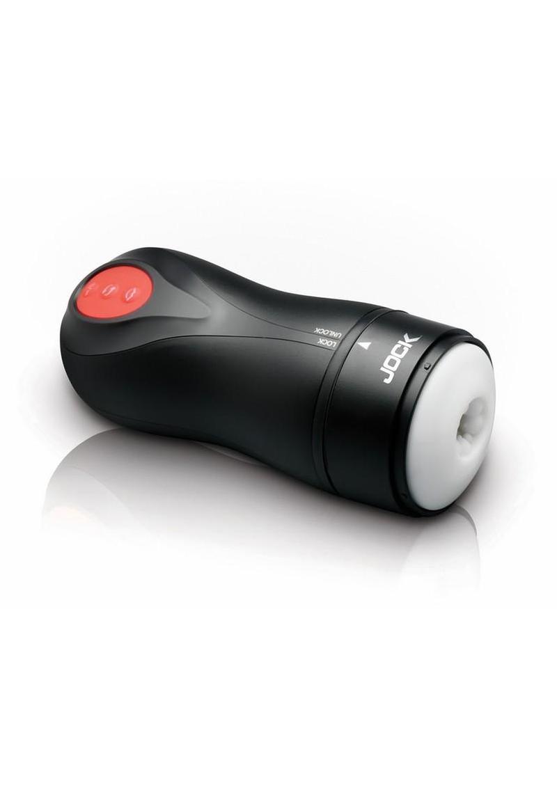 Jock Gyroblast Gyrating, Sucking and Vibrating Rechargeable Masturbator