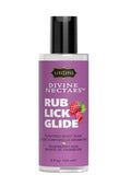 Kama Sutra Divine Nectars Body Glide Raspberry Kiss - 5oz