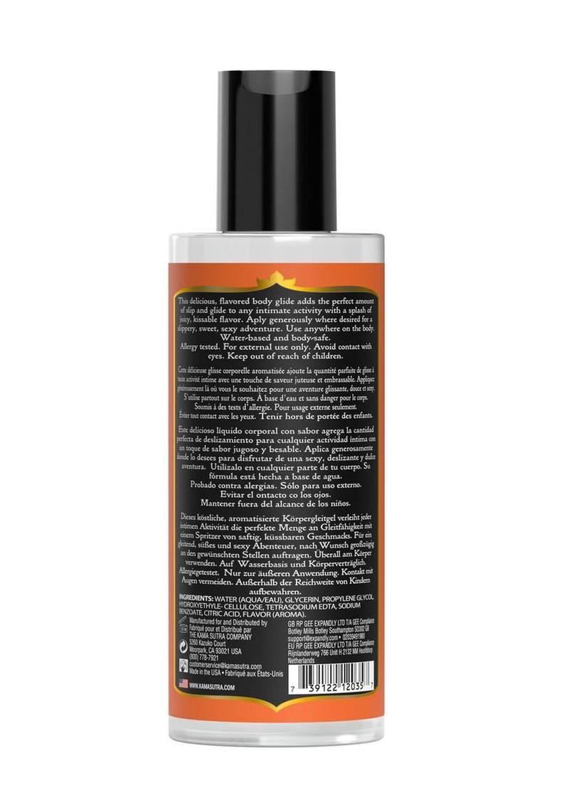 Kama Sutra Divine Nectars Body Glide Tropical Mango - 5oz