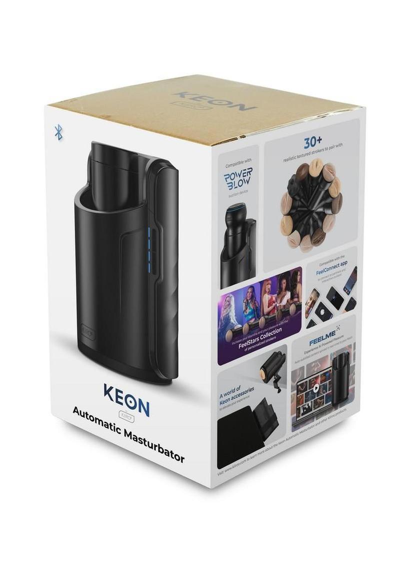 Kiiroo Keon Combo Set Rechargeable Interactive Masturbator with Feelstroker