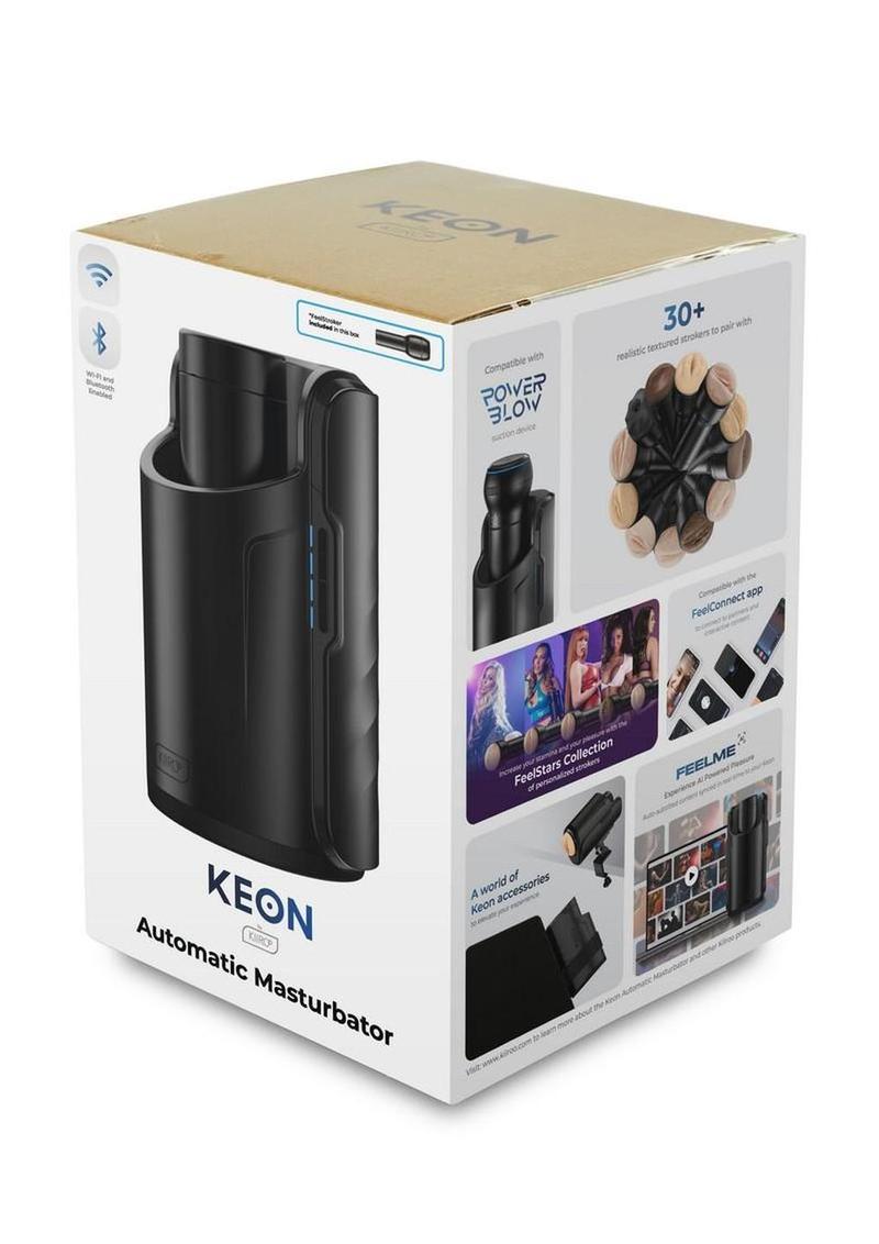 Kiiroo Keon Combo Set Rechargeable Interactive Wifi Masturbator with Feelstroker