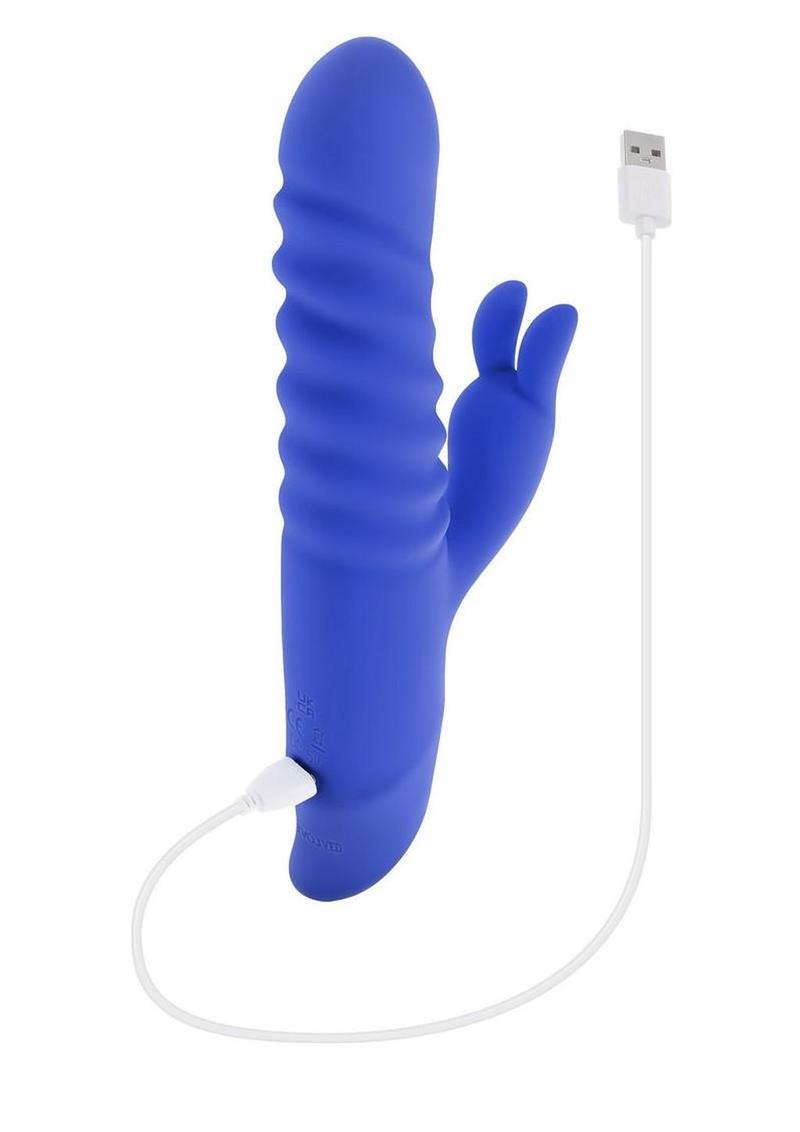 Knock Knock Rechargeable Silicone Rabbit Vibrator