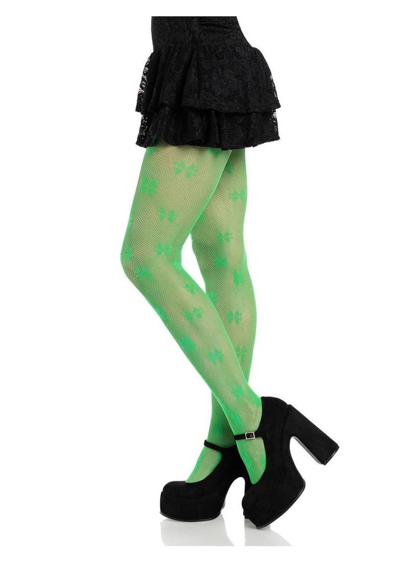 Leg Avenue Clover Net Tights