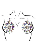 Leg Avenue Cressida Nipple Jewels Stickers (2 Packets - Multicolor