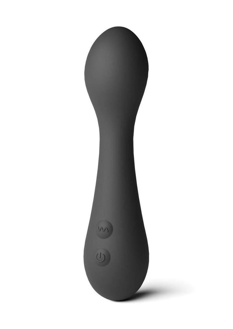 Love Notes Oh Darling Rechargeable Silicone Flexible Vibrating Wand - Black