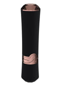 Loveline Dahlia 10 Function Silicone Lipstick Vibrator - Black/Red