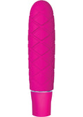 Luxe Cozi Mini Silicone Vibrator - Fuchsia/Pink