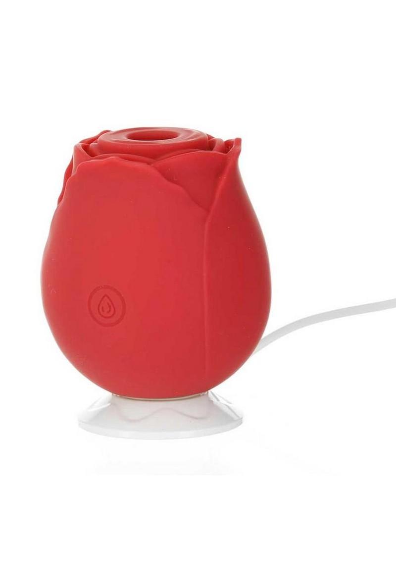 M'lady Rose Silicone Rechargeable Clitoral Suction Stimulator