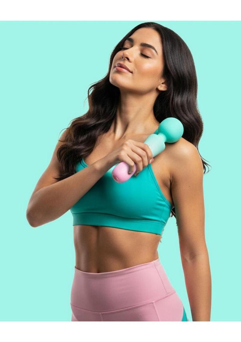 M'lady Silicone Rechargeable Pleasure Wand - Gradient