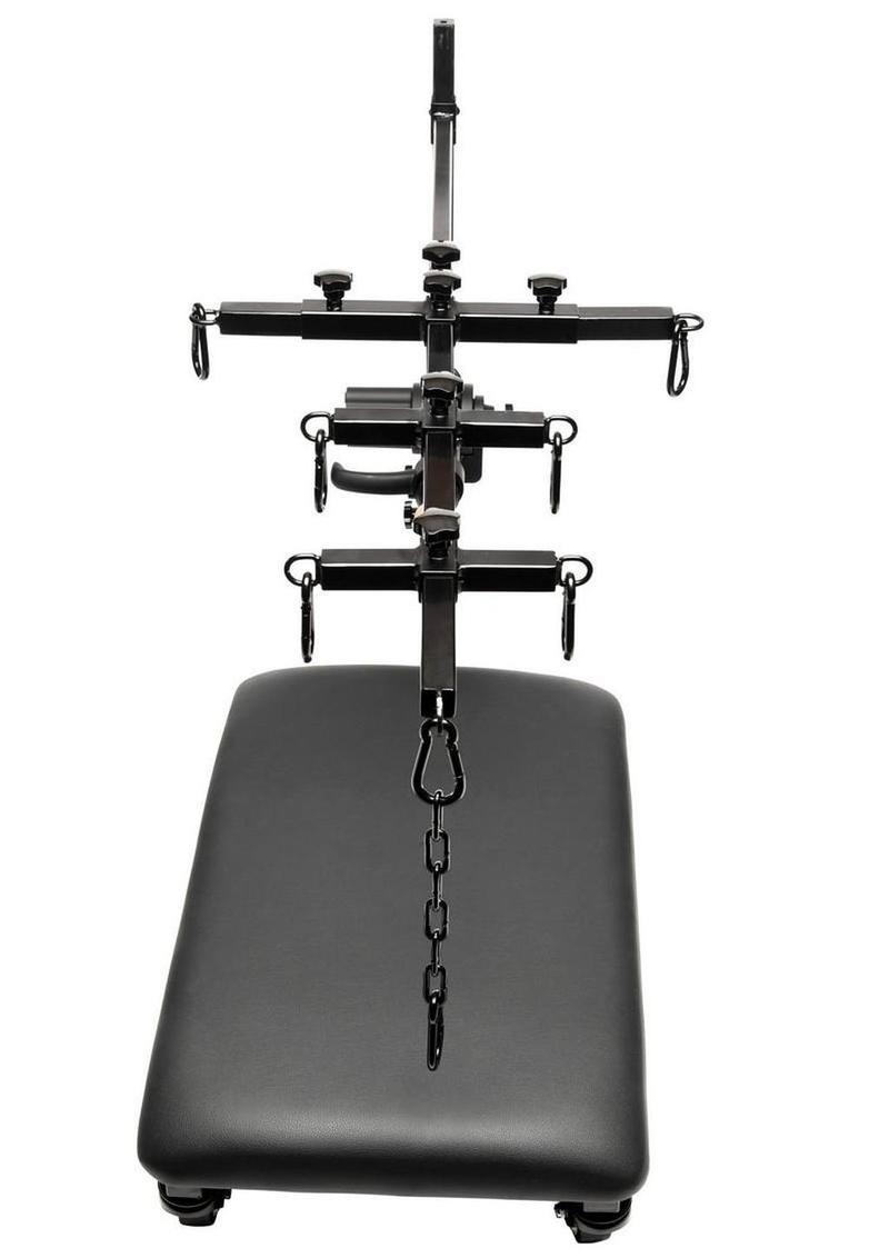 Master Series Hog Tie Restraint Rack with Sex Machine