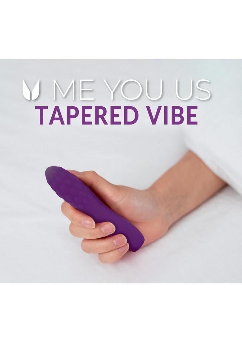 ME YOU US Tapered Bullet Rechargeable Silicone Vibrator