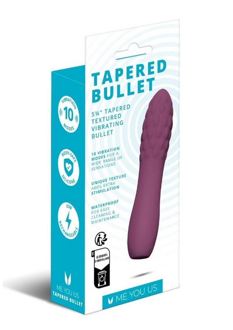 ME YOU US Tapered Bullet Rechargeable Silicone Vibrator