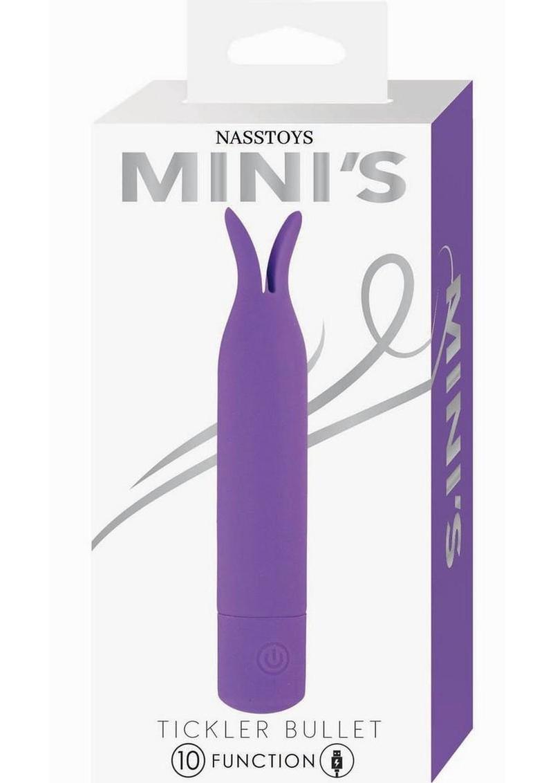Mini's Arousal Rechargeable Mini Vibrator - Purple