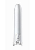 Mini's Imperial Rechargeable Silicone Bullet - Silver