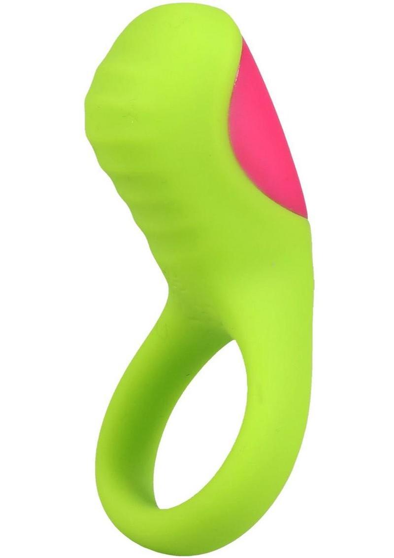 Mood Play Vibrating Rechargeable Silicone Cock Ring