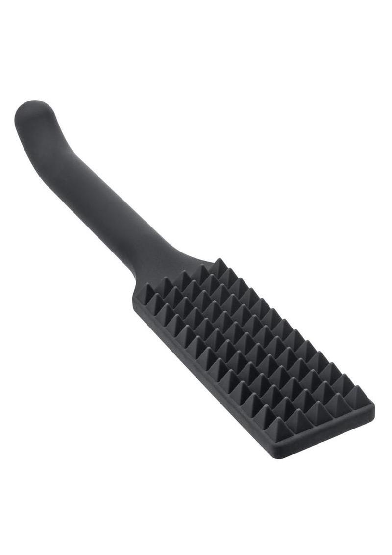 Nocturnal Collection Silicone Spiked Paddle - Black
