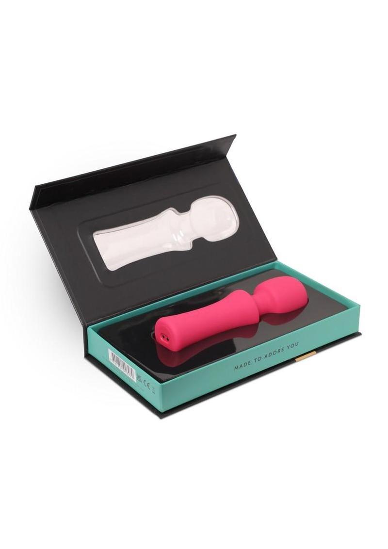 Nu Sensuelle Adore Xrl8 Rechargeable Silicone Wand with Heat