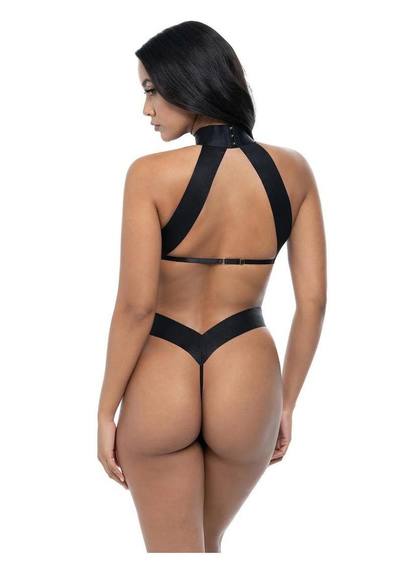 Oh LA LA Lydie Teddy - Black - Large/XLarge