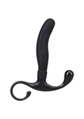 Optimale Smooth Silicone Prostate Massager - Black