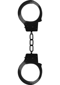 Ouch! Beginner's Handcuffs - Black/Metal