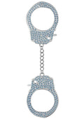Ouch! Heavy-Duty Diamond Handcuffs - Blue