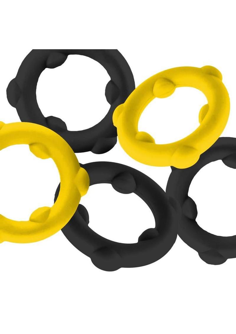 Oxballs Gearheads Silicone Spinner Cock Rings