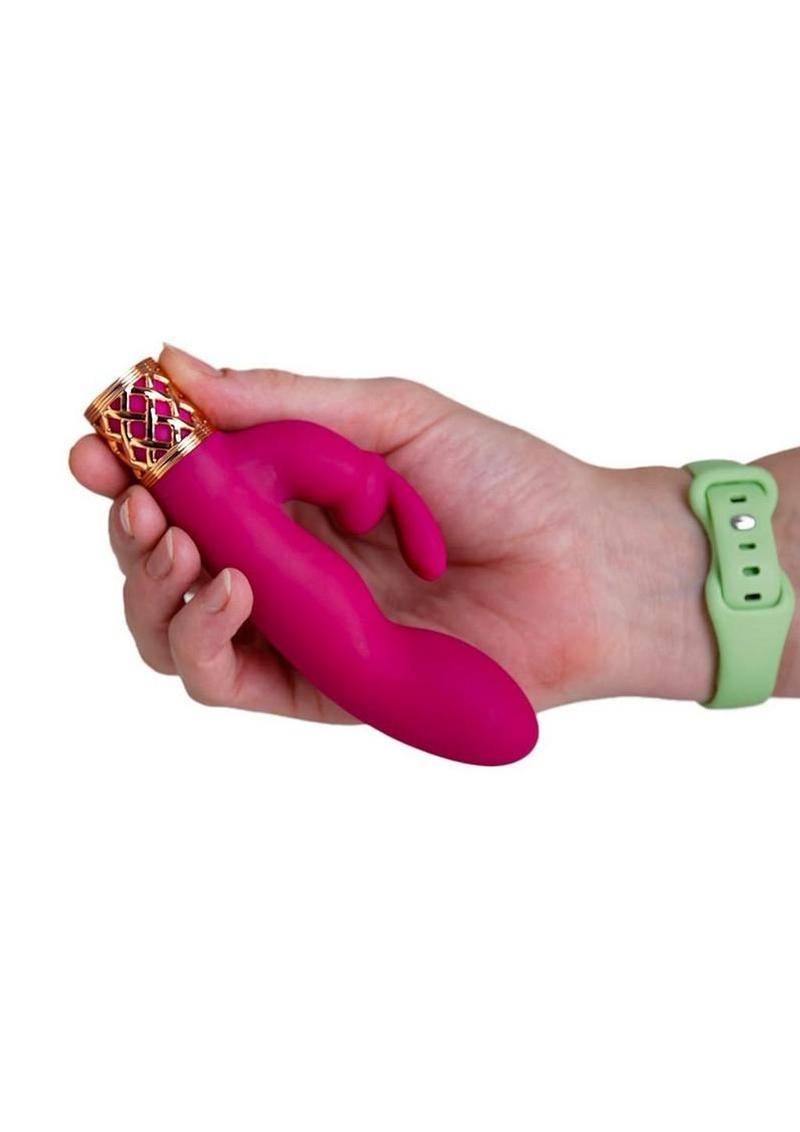Pillow Talk Secrets Seductive Rechargeable Silicone Dual Come Hither Wand