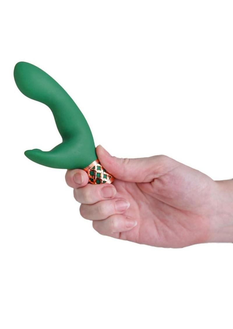 Pillow Talk Secrets Sinful Rechargeable Silicone Dual Vibrating Wand