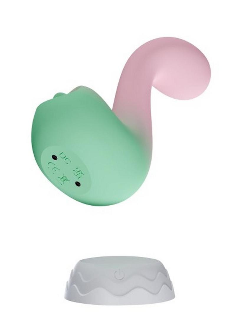 Play with Me Melody Rechargeable Silicone Dual-End Vibrator