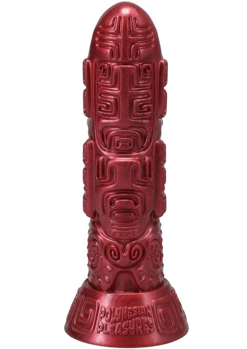 Polynesian Pleasure Idols Lele Lele Air Idol Rechargeable Silicone Vibrating Dildo with Remote Control