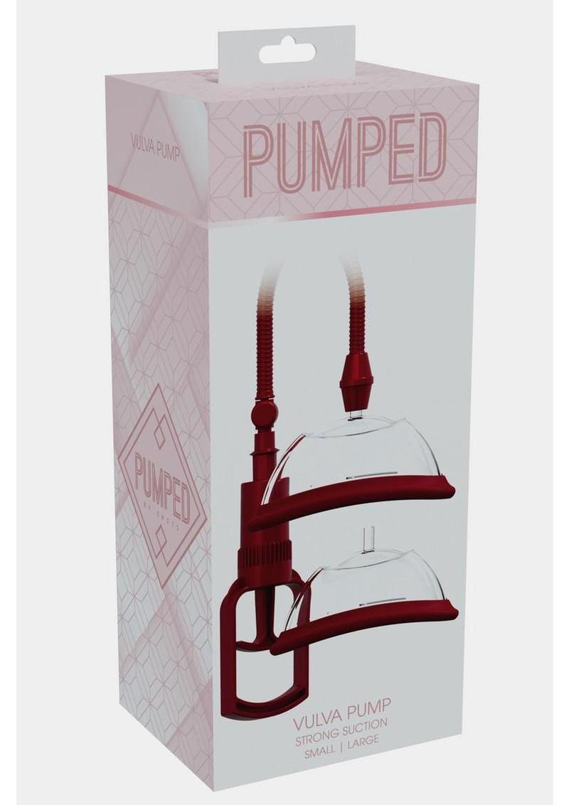 Pumped Manual Vagina Pump - Red
