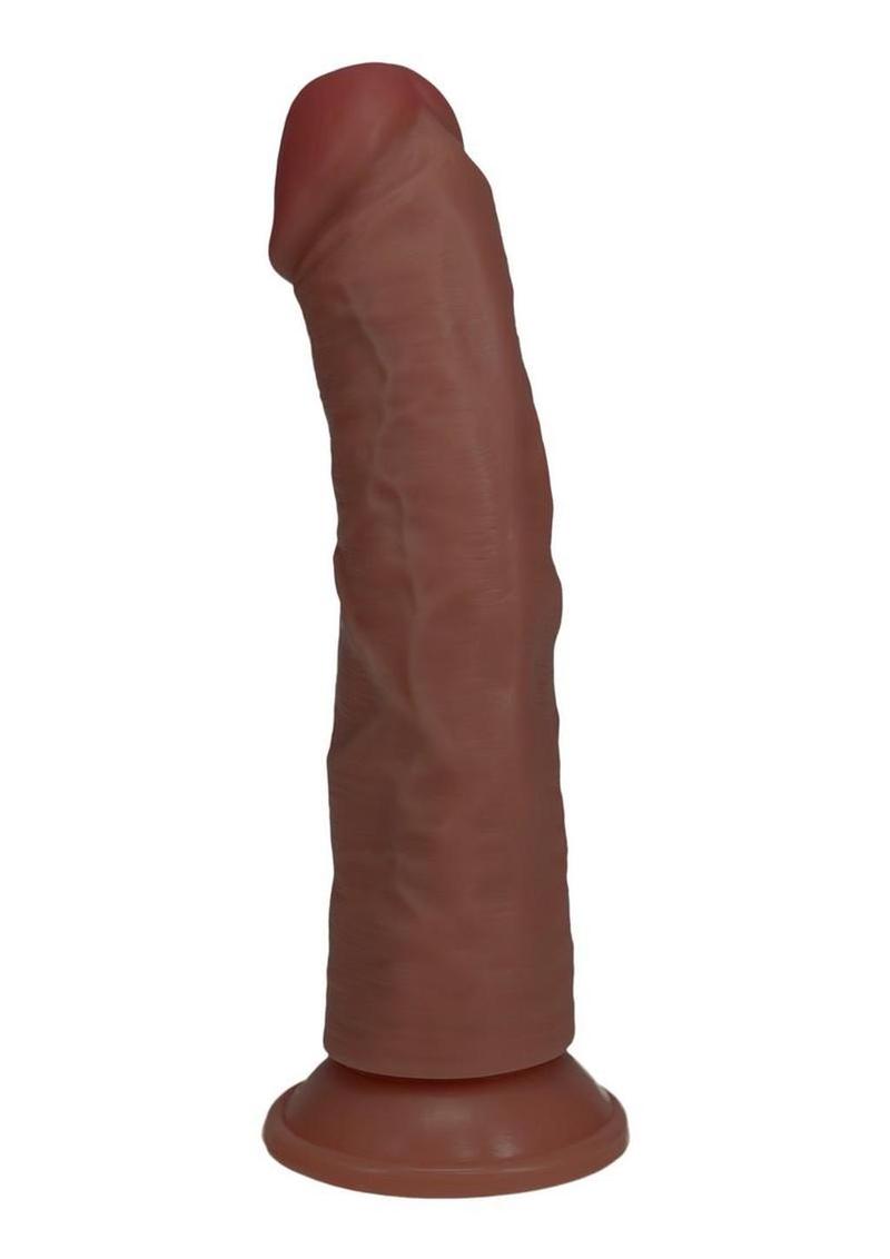 Realrock Ultra Realistic Skin Vibrating Rechargeable Curved Dildo