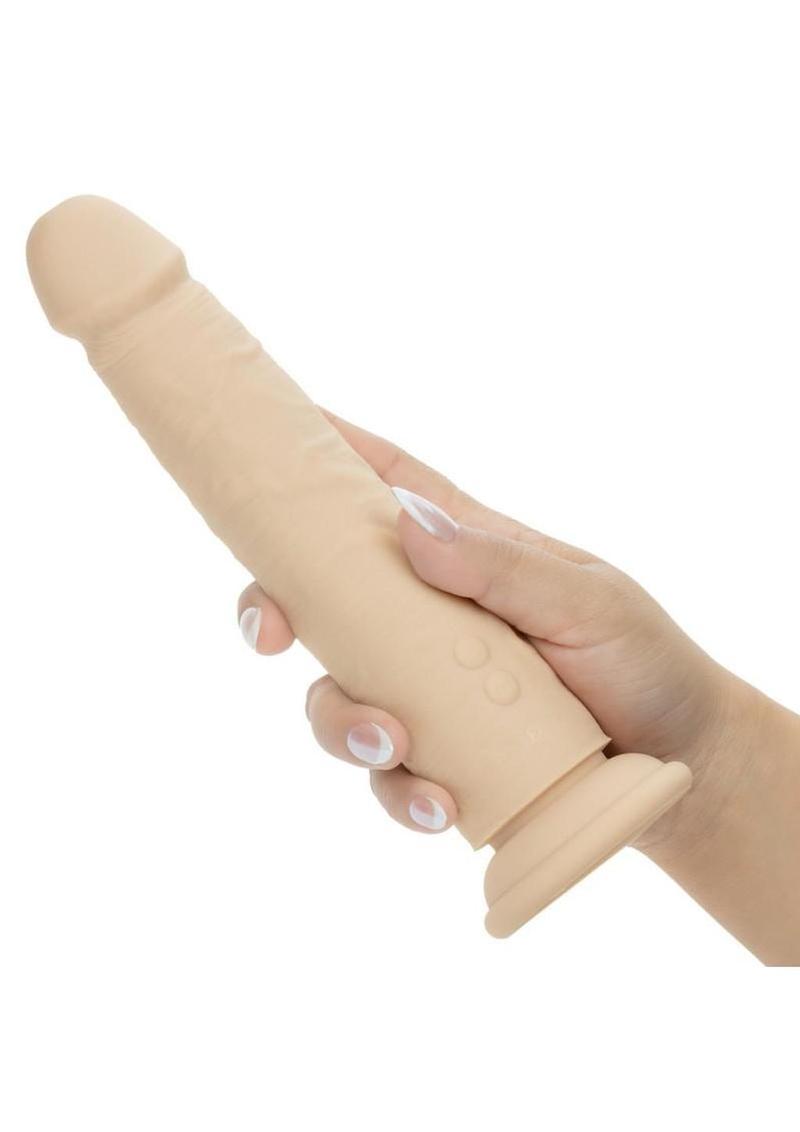 Rechargeable Vibrating and Thrusting Silicone Studs