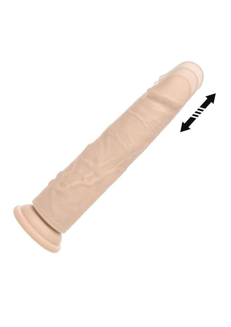 Rechargeable Vibrating and Thrusting Silicone Studs