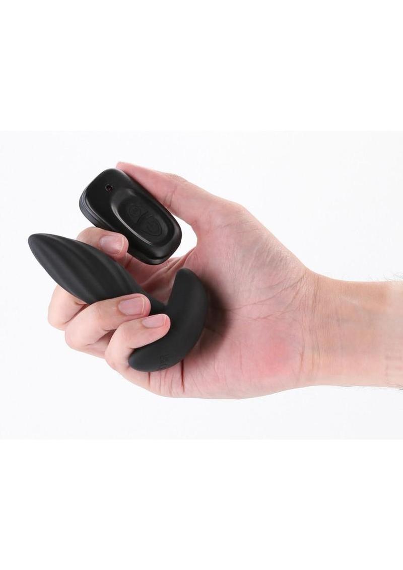 Renegade Flash Rechargeable Silicone Vibrating Anal Plug with Remote