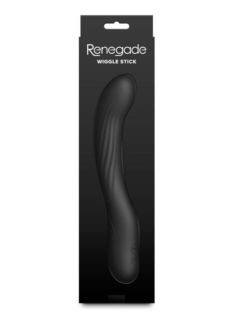 Renegade Wiggle Stick Rechargeable Silicone Flexible Gyrating Vibrator