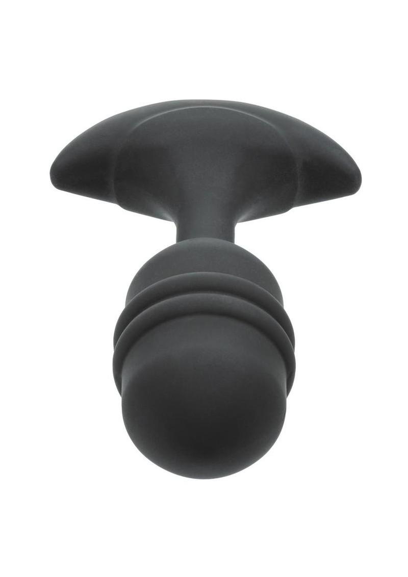 Rock Bottom Rumbling Ribbed Rechargeable Silicone Probe
