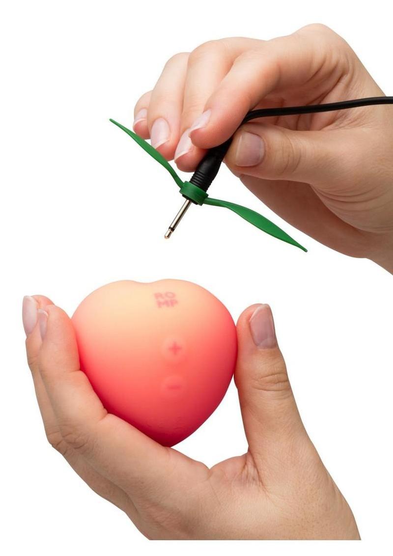 Romp Pink Peach Rechargeable Silicone Vibrator