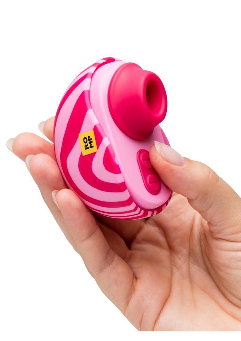 Romp Spin Travel Rechargeable Silicone Clitoral Stimulator