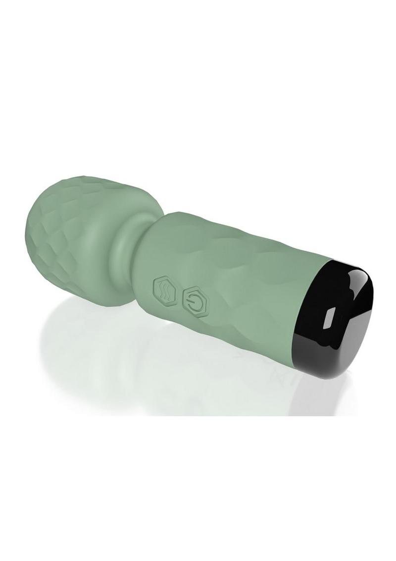 Screaming O Cuties Winny Rechargeable Silicone Vibrating Mini Wand - Sage