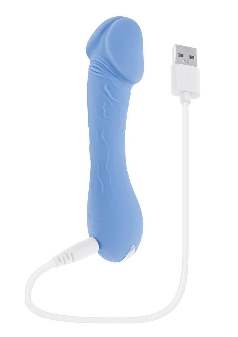 Selopa Dainty Dick Rechargeable Silicone Vibrating Dildo