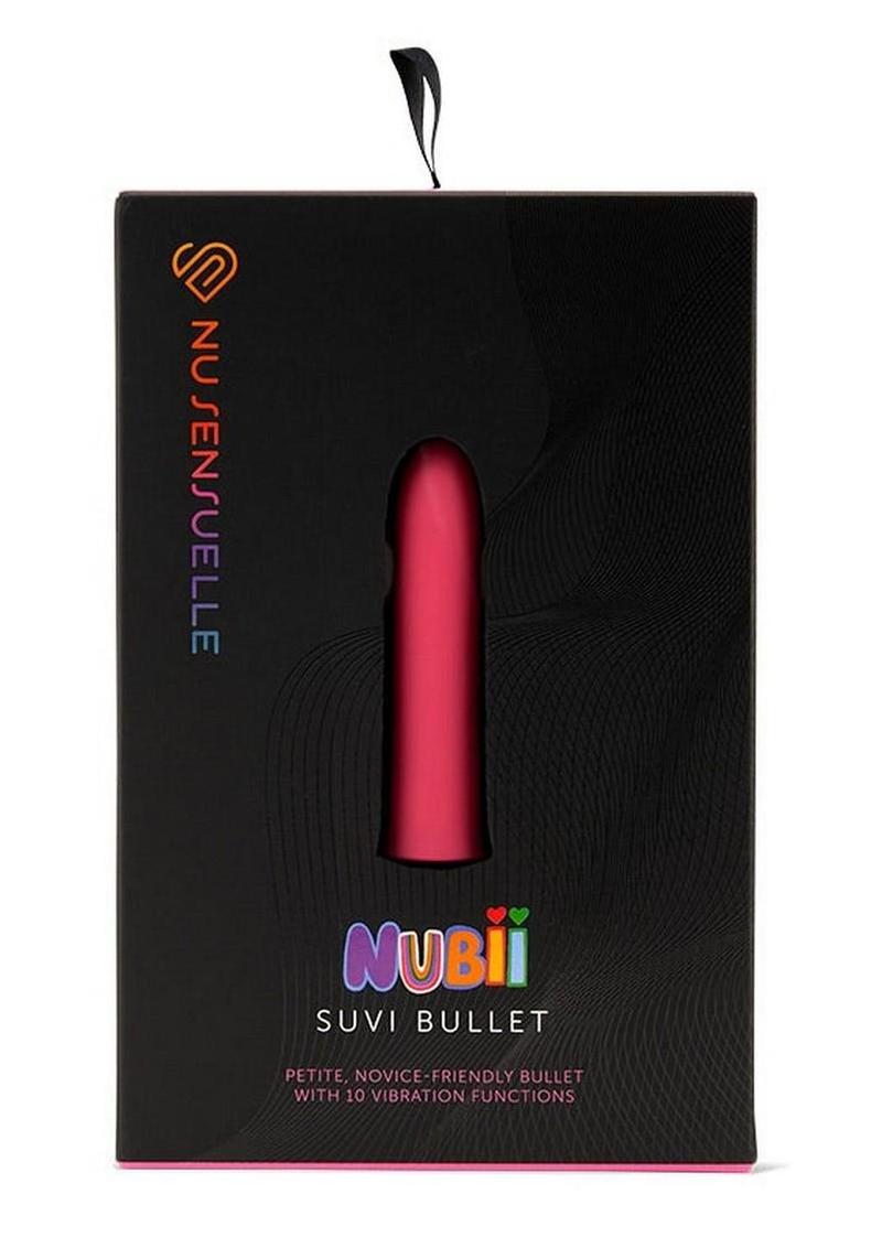 Sensuelle Nubii 15 Function Rechargeable Bullet Vibrator - Blush - Pink