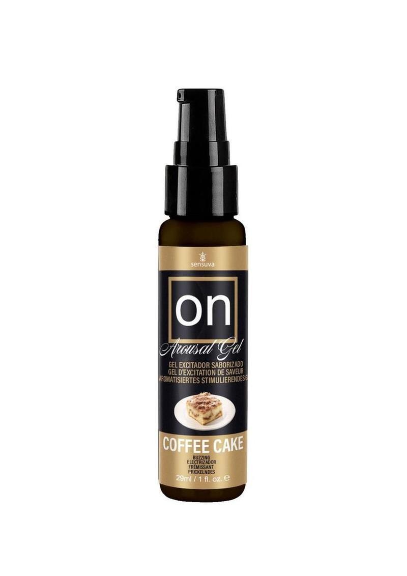 Sensuva On Arousal Gel Water Base Coffee Cake Flavor - 1oz