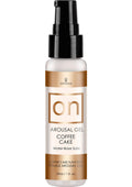 Sensuva On Arousal Gel Natural Arousal For Her Coffee Cake Flavor - 1oz - 12 Per Display