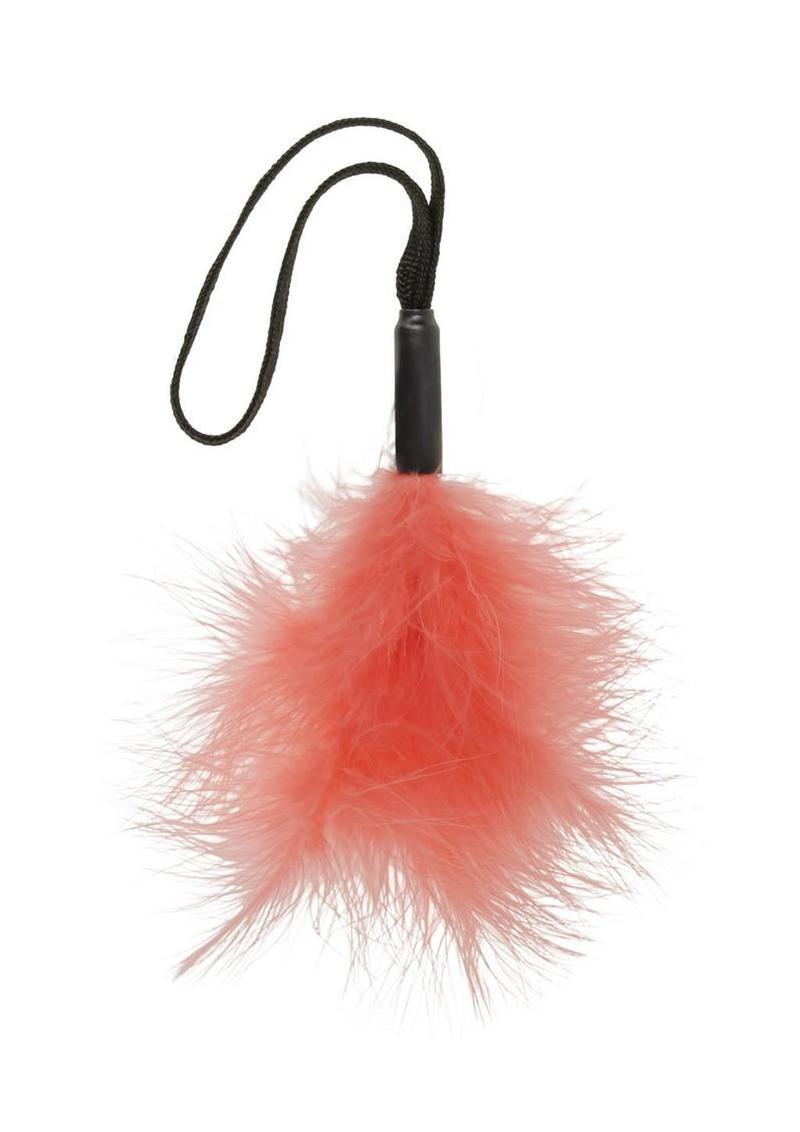 Sex and Mischief Peaches N Creame Wrist Feather Tickler