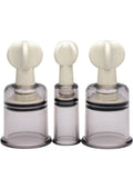 Size Matters Clit and Nipple Suckers - Clear - Set