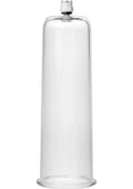 Size Matters Cock and Ball Cylinder - Clear - 2.75in