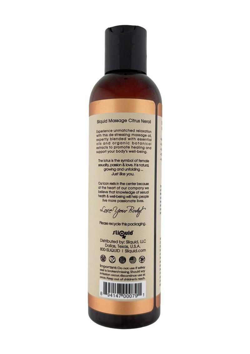 Sliquid Balance Massage Rejuvenation Mandarin Basil - 8.5oz