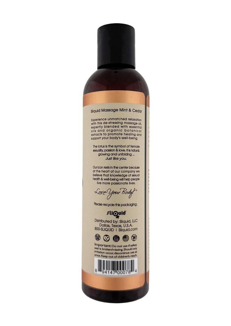 Sliquid Balance Massage Tranquility Coconut Lime Verbena - 8.5oz