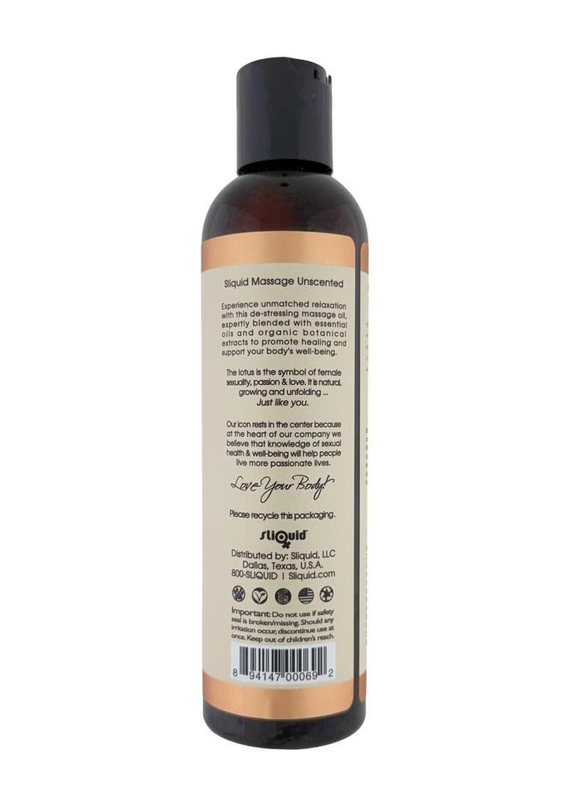 Sliquid Balance Massage Escape Unscented - 8.5oz